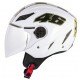 Nón BLADE AGV E2205 TOP DD CELEBR-8 WHITE 